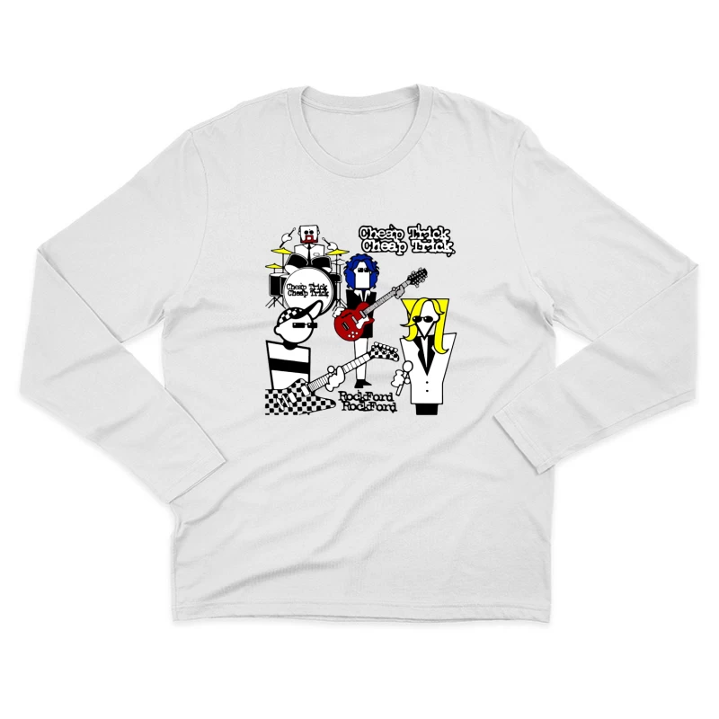 Cheap Trick Rockford Male Long Sleeve T-Shirt