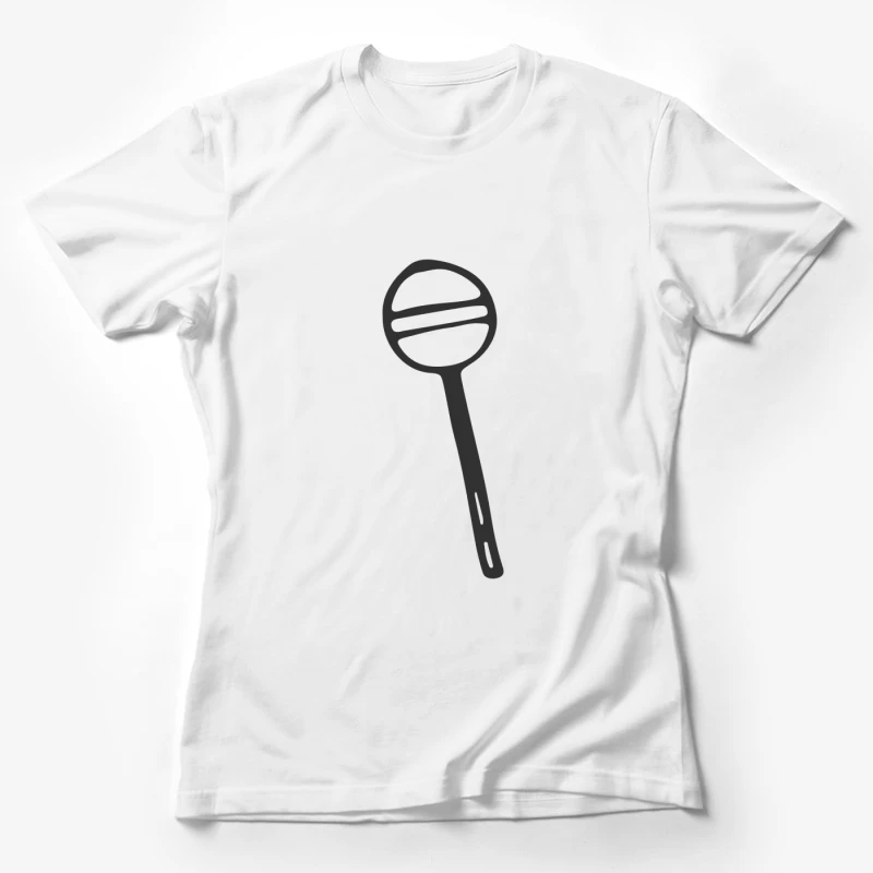 Illustration de sucette simple Femme T-Shirt