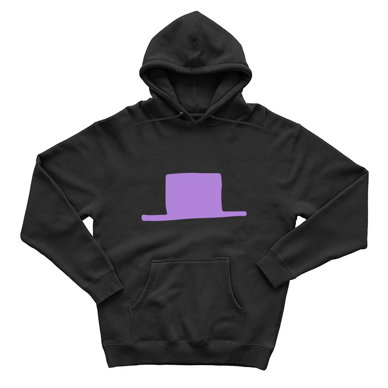 Chapeau haut de forme violet Homme Sweat à capuche