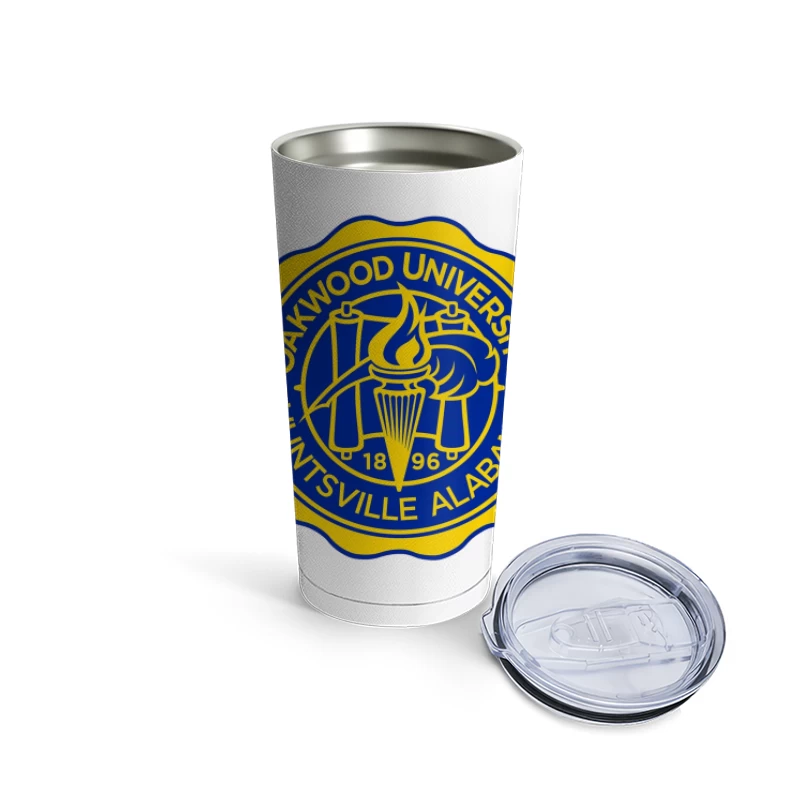 Official Seal of Oakwood University in Huntsville, Alabama Travel Mug