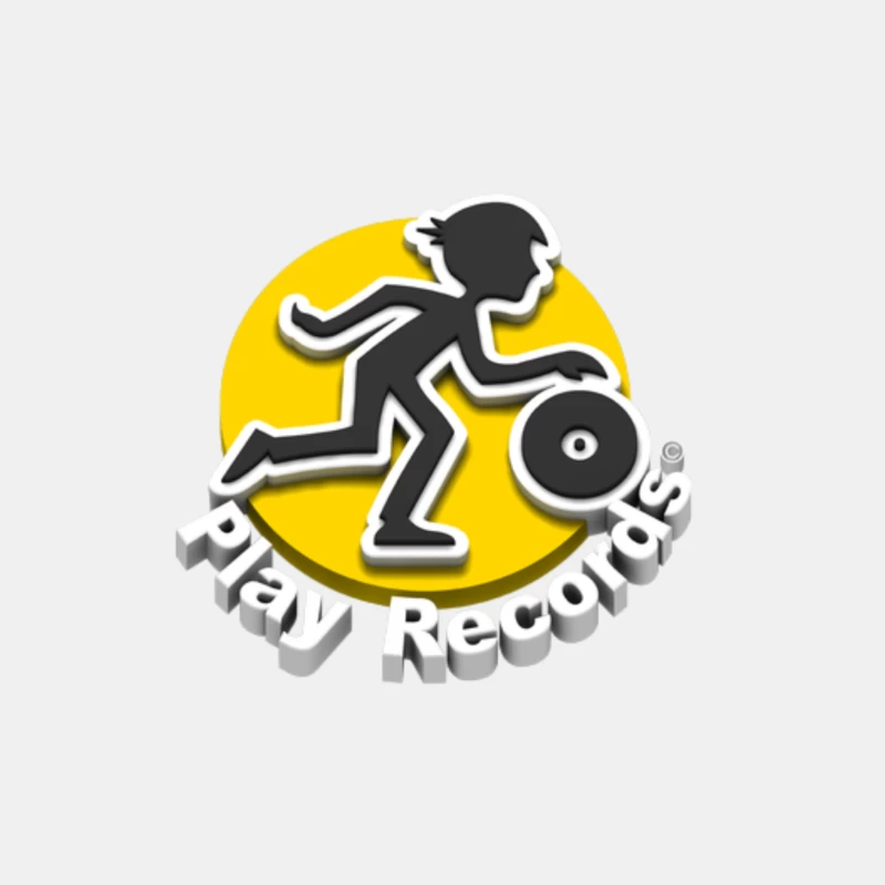 3D Play Records Logo Male Tank Top