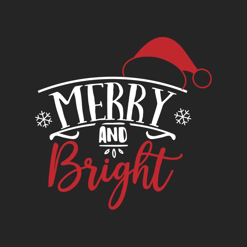Joyeux et Brillant Noël Femme Sweat-shirt à enfiler