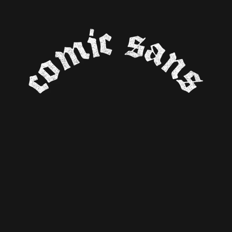 Comic Sans  Fan Art Font Parody Design Mouse Pad