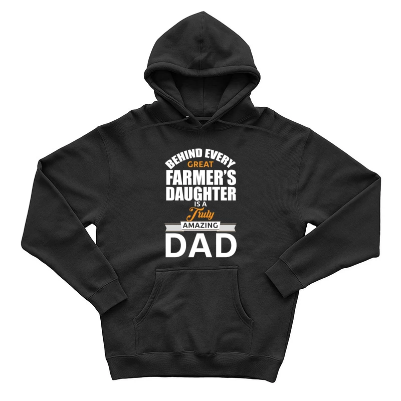 Hommage à un Papa de Fille de Fermier Homme Sweat à capuche