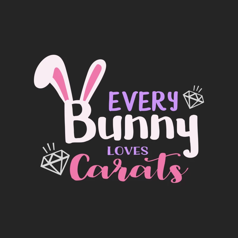 Chaque Lapin Aime les Carats Homme Sweat-shirt à enfiler
