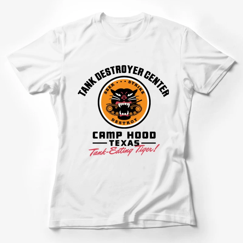 TANK DESTROYER CENTER Female T-Shirt