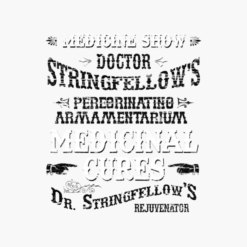 Dr. Stringfellow_s Rejuvenator, weathered board distressed Cotton Tote Bag