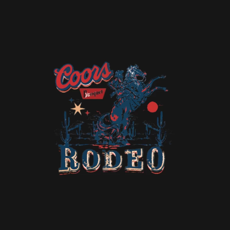 Graphique Thème Rodéo Coors Banquet Femme T-Shirt