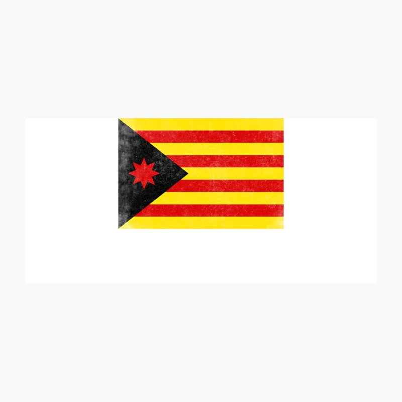 Estelada Anarquista - Vintage Faded Look Design Coffee Mug