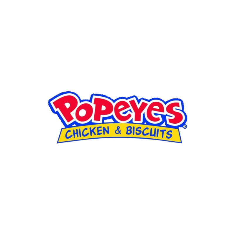 Popeyes Classic Throw Pillow
