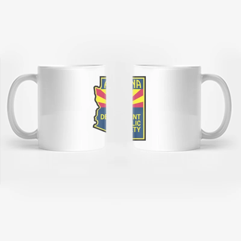 Arizona Department of Public Safety Official Logo Coffee Mug