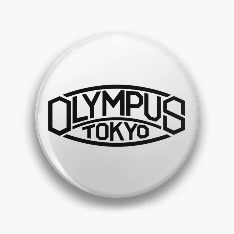 Olympus Tokyo Vintage Camera Brand Logo Pin