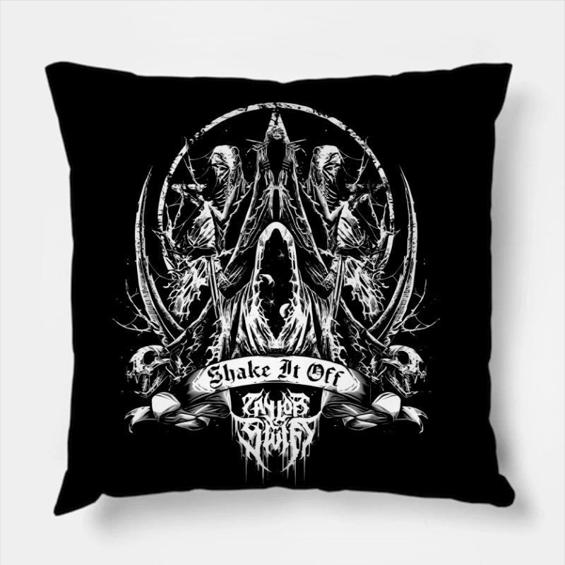 Shake It Off Taylor Swift Metal Throw Pillow