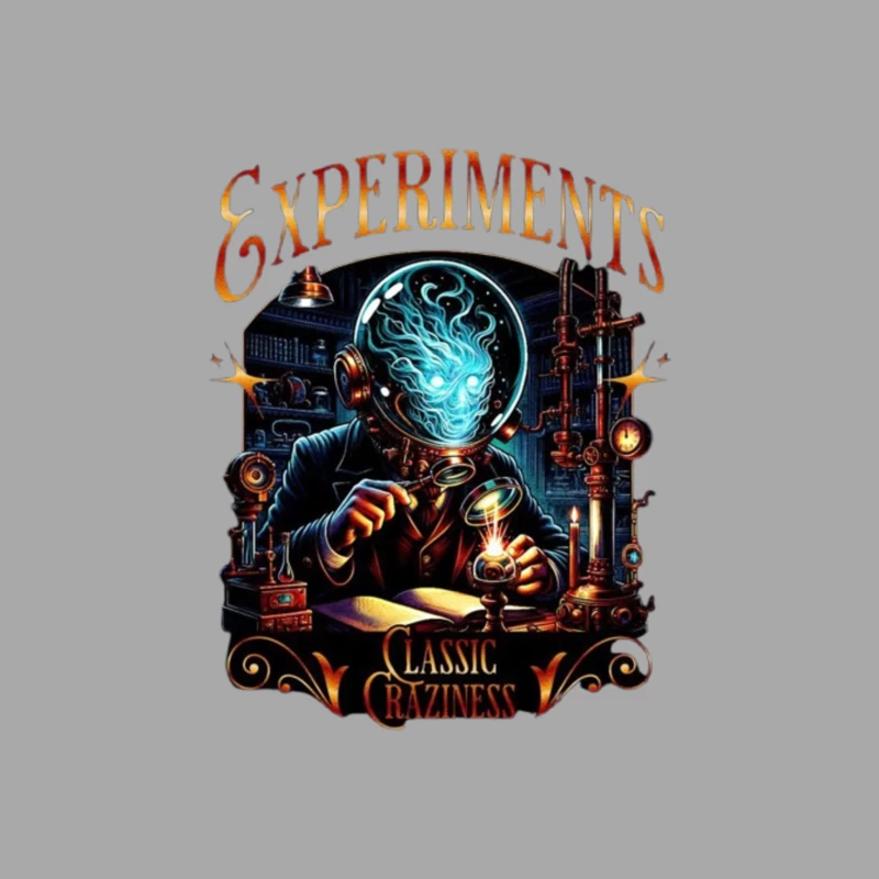 Steampunk Mad Scientist's Laboratory: Classic Experiments Female Pullover Hoodie