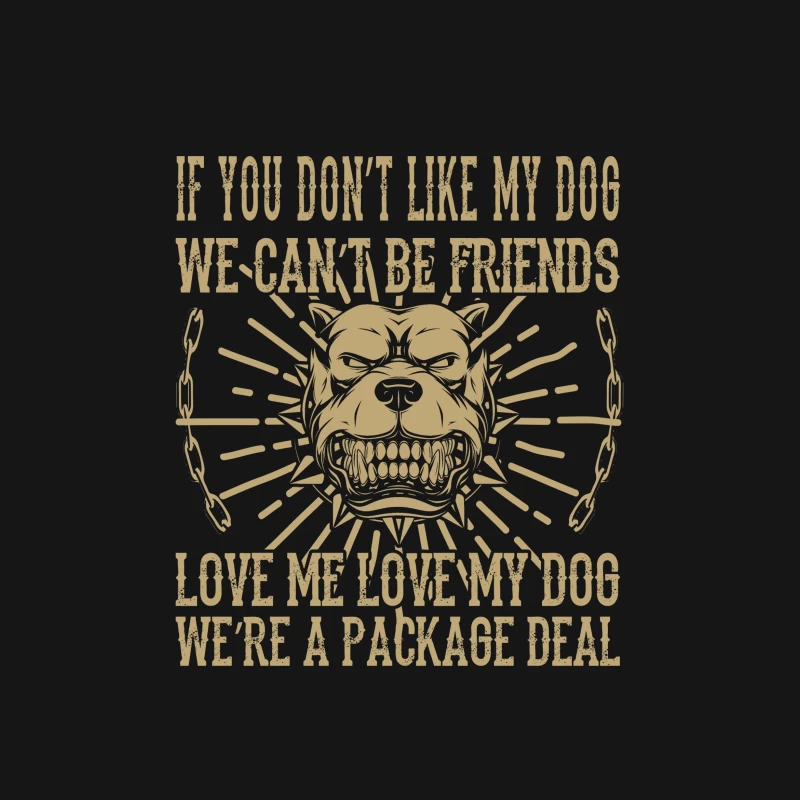 Amitié Conditionnée par l'Amour du Chien Femme T-Shirt