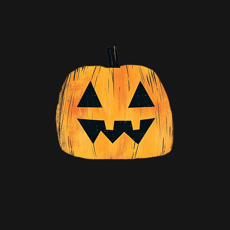 Cartoon Jack-o'-Lantern: A Classic Halloween Pumpkin Decoration Female Long Sleeve T-Shirt