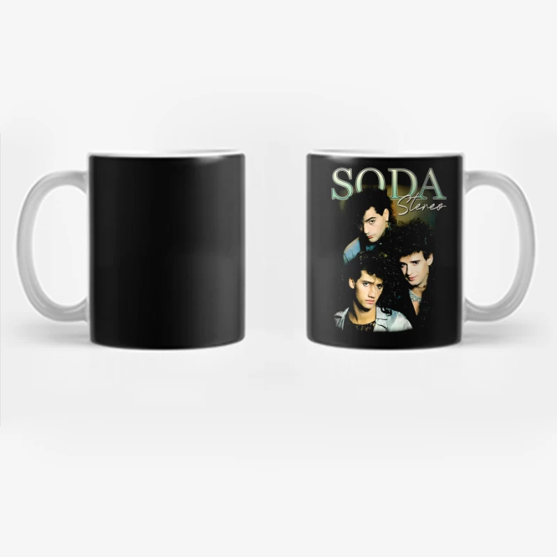 Soda Stereo Band Vintage Coffee Mug