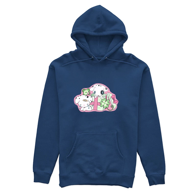 Niedliche Dalmatiner mit Geschenken Damen Pullover Hoodie