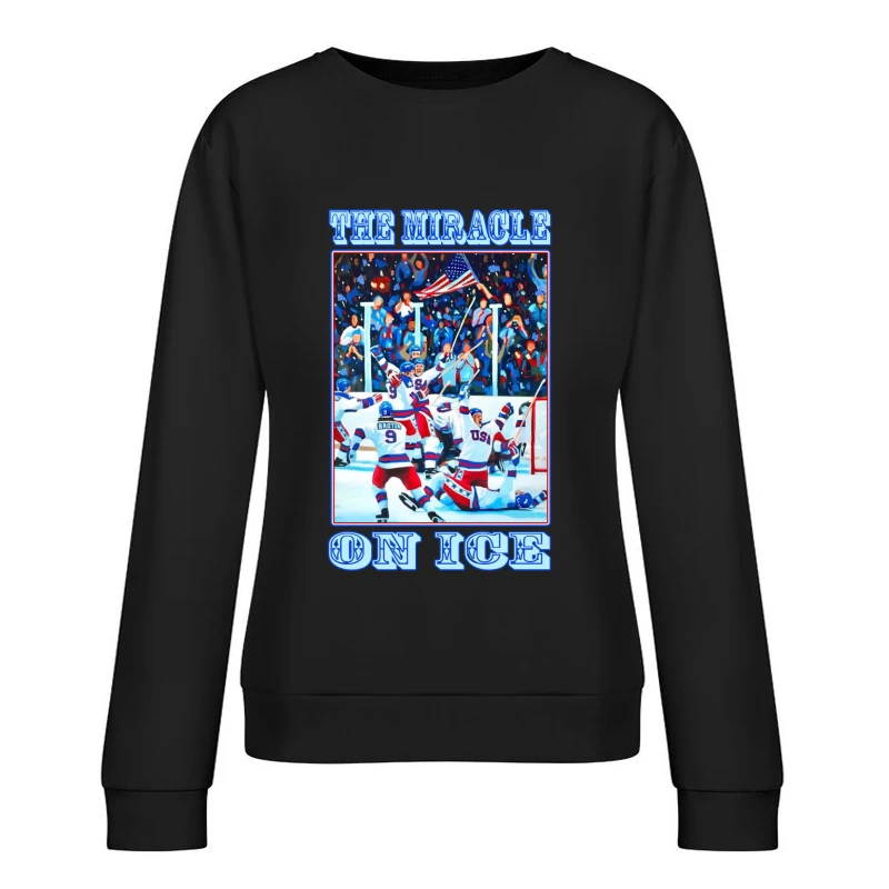 Team USA 1980 - THE MIRACLE ON ICE Female Pullover Sweatshirt