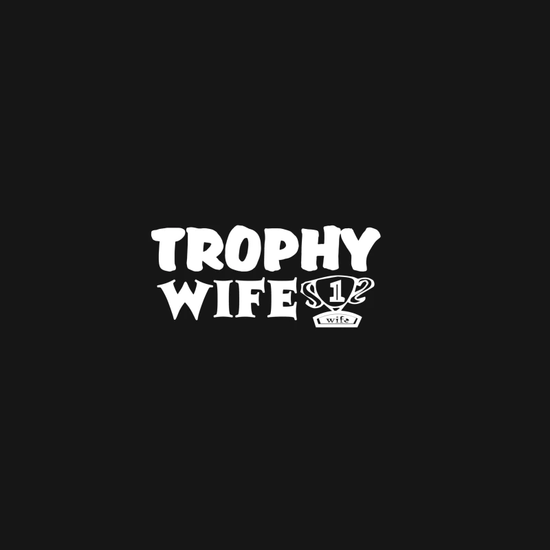 Logo humoristique de femme trophée Femme T-Shirt
