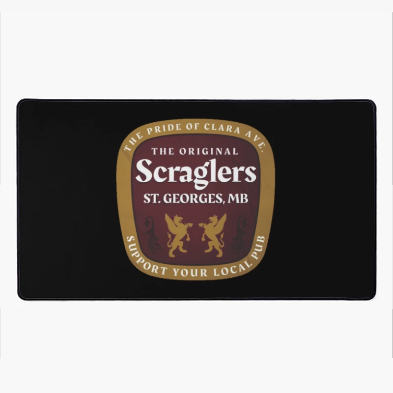 Scraglers Public House Desk Mat