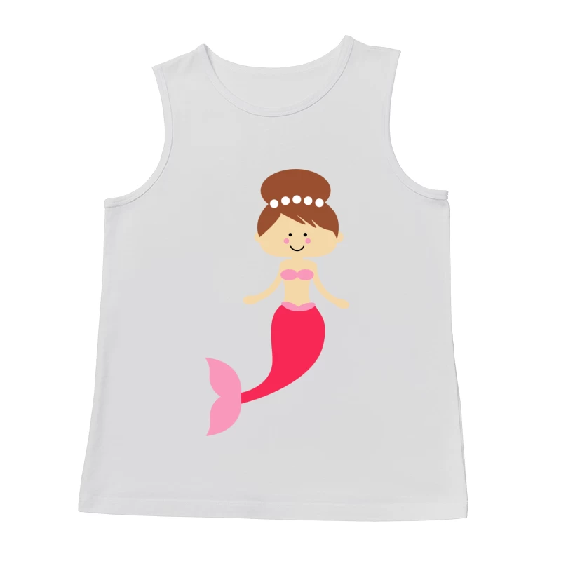 Illustration de sirène adorable Homme Débardeur