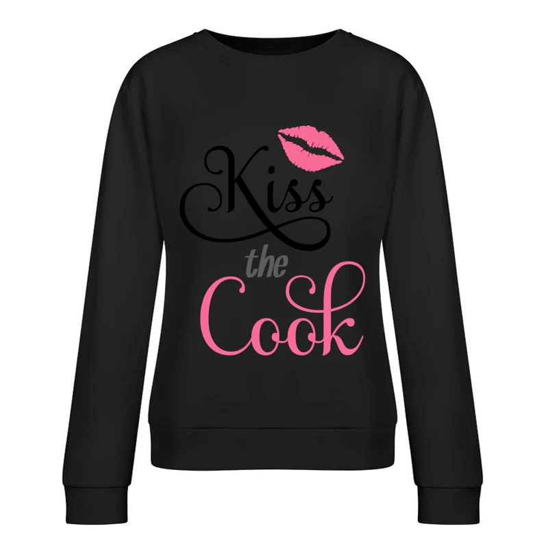 Baiser le cuisinier Femme Sweat-shirt à enfiler
