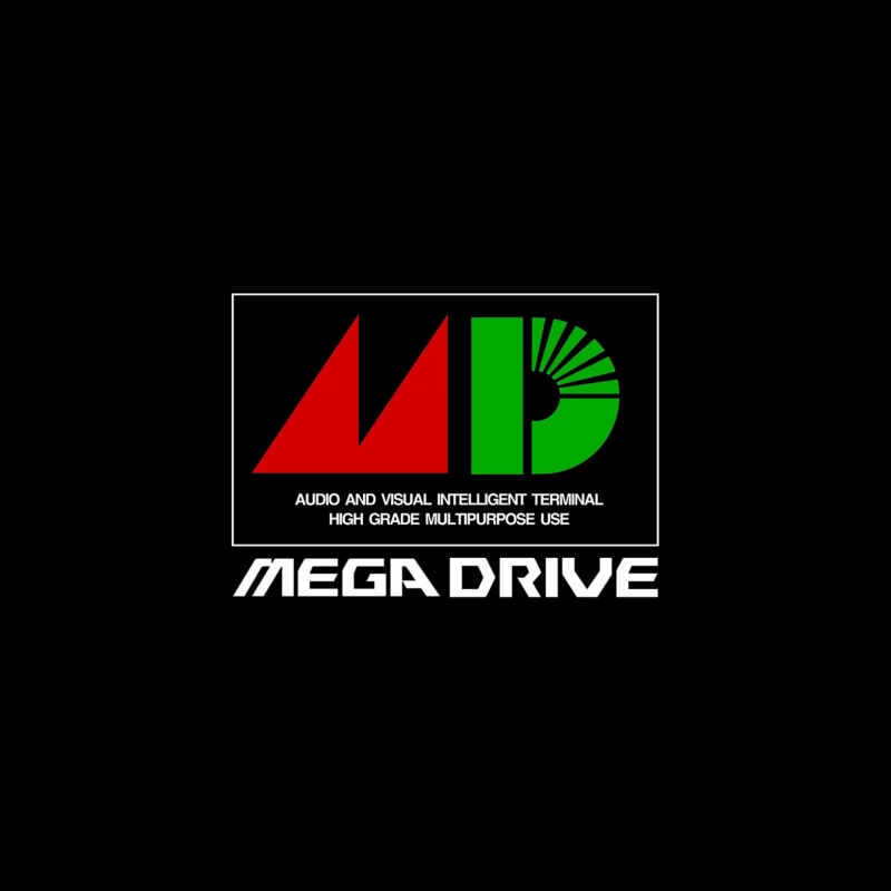 Mega Drive MDJP Logo Travel Mug