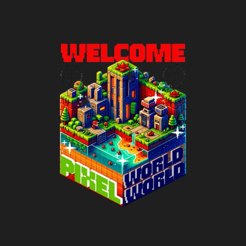 Willkommen in der Pixelwelt Herren Tanktops