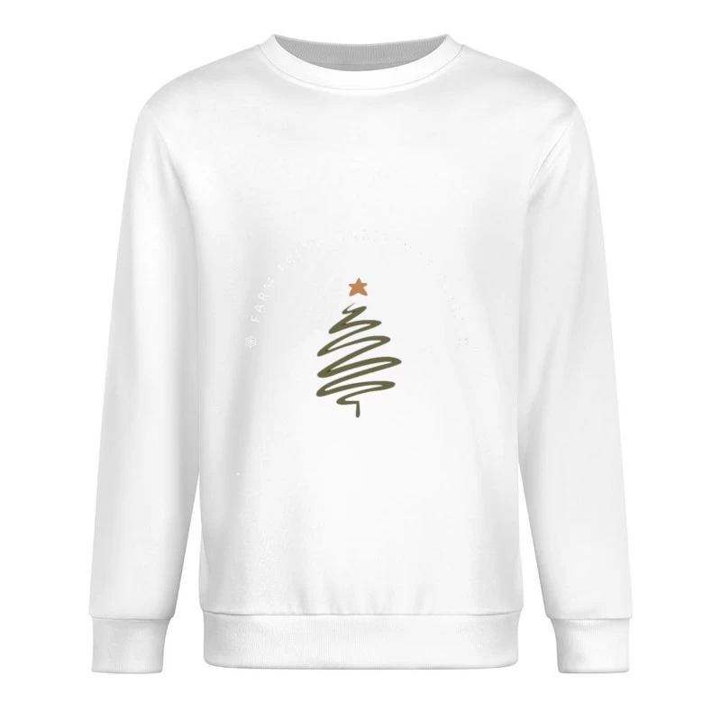 Alberi di Natale freschi Felpa pullover Uomo