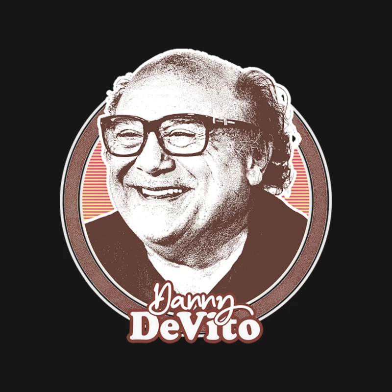 Danny DeVito  Retro Fan Art Design Mouse Pad