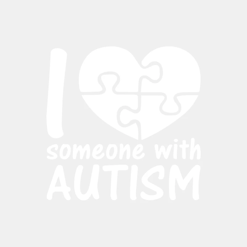 I Love Someone With Autism Male Tank Top