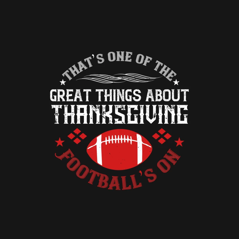 Thanksgiving et football Homme Manches Longues T-Shirt