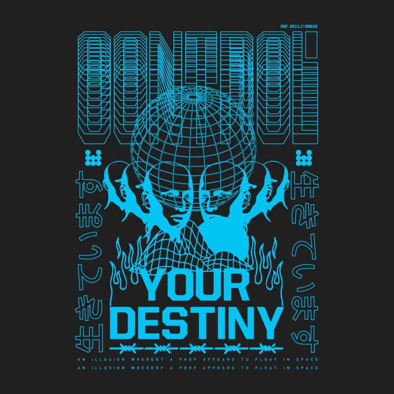 Kontrolliere dein Schicksal mit futuristischem Design Herren Tanktops