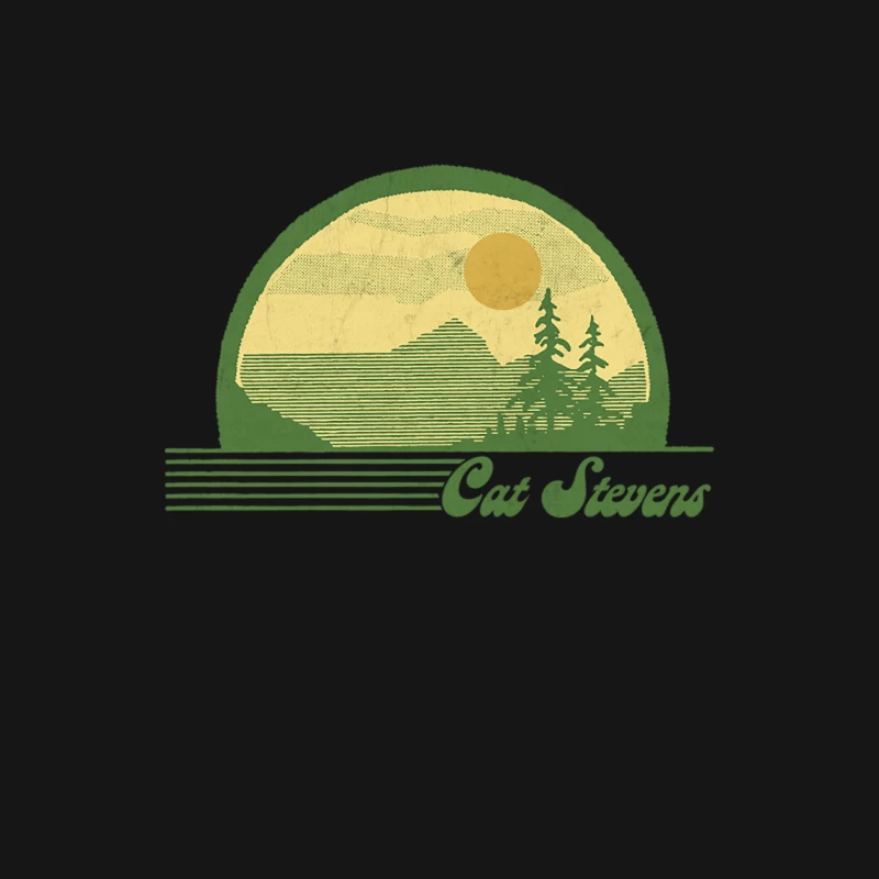 Cat Stevens  Retro Style Country Fan Design Female Long Sleeve T-Shirt