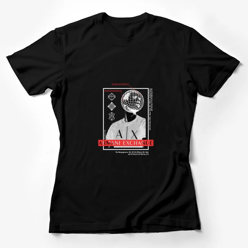 Geometrische Kunst trifft auf Mode Damen T-Shirt