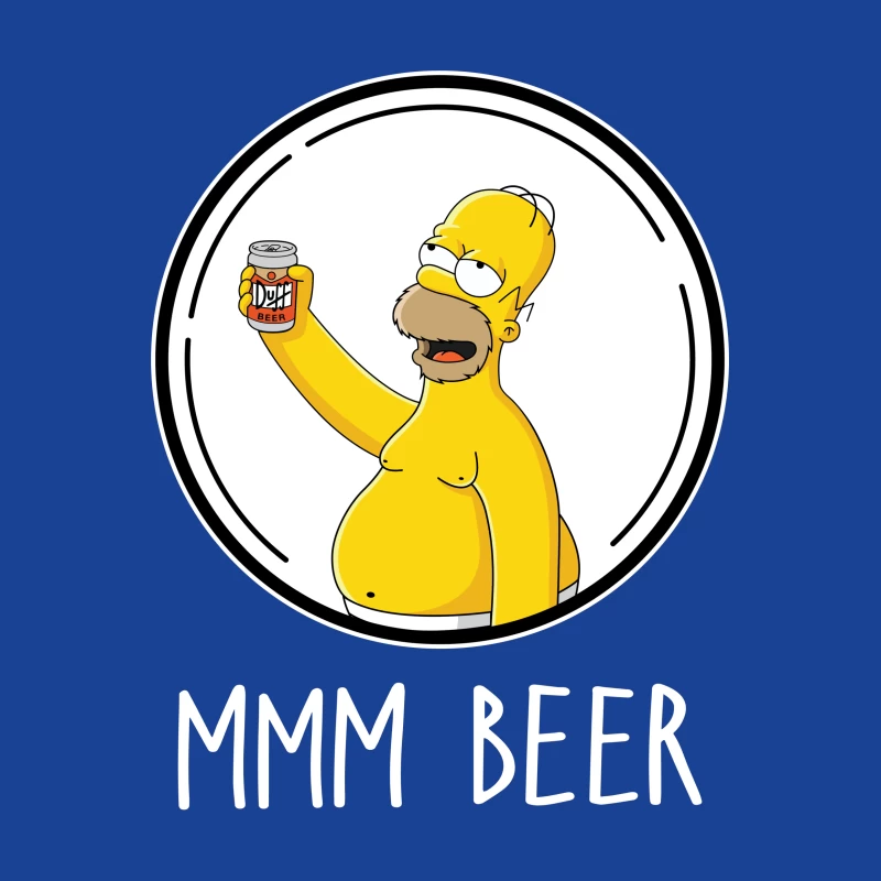 mmm beer Male T-Shirt