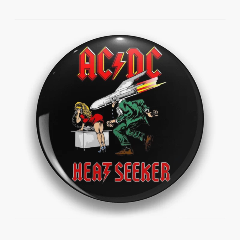 Retro Rock - AC/DC HEATSEEKER Pin