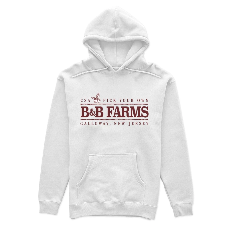 B&B Farms Logo Female Pullover Hoodie