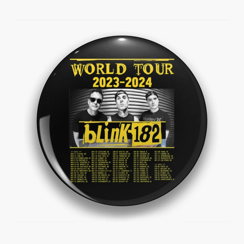 Tour Punk Worl 2024-2024 Pin