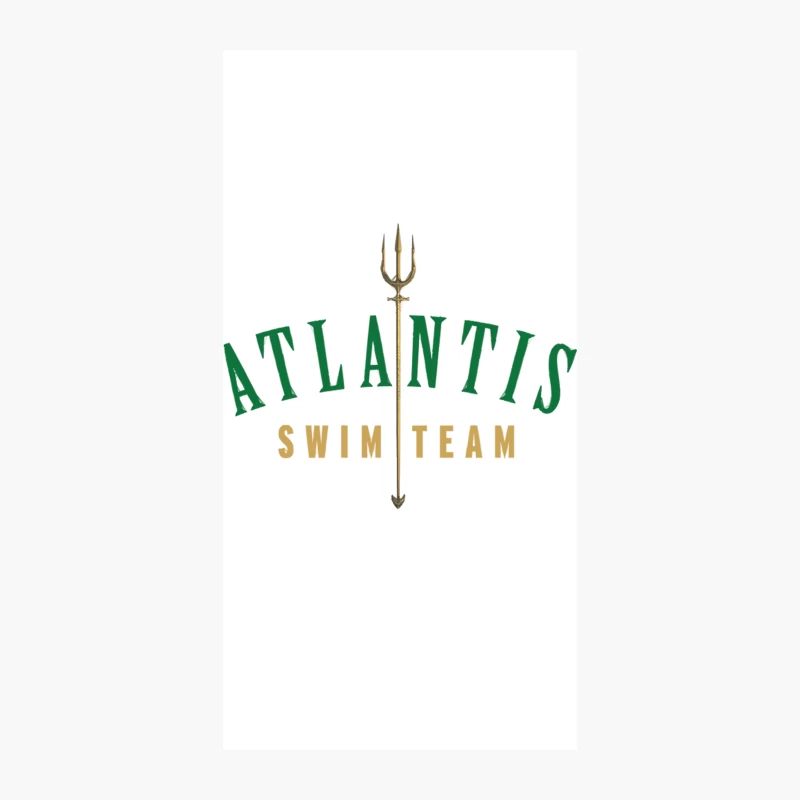 Atlantis Swim Team iPhone Case