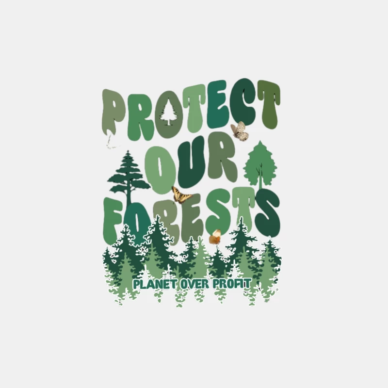 Protégeons Nos Forêts: Planète avant Profit Homme Débardeur