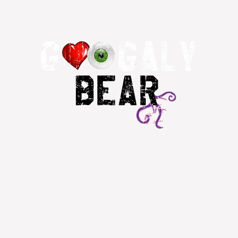 Googaly Bear distressed Female T-Shirt