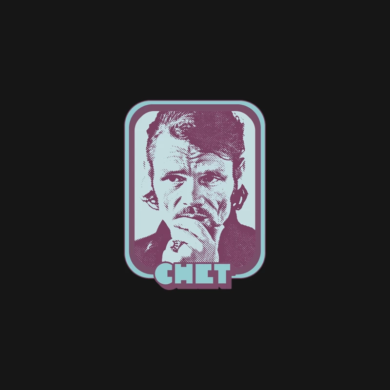 Chet Baker  Jazz Music Lover Fan Design Desk Mat