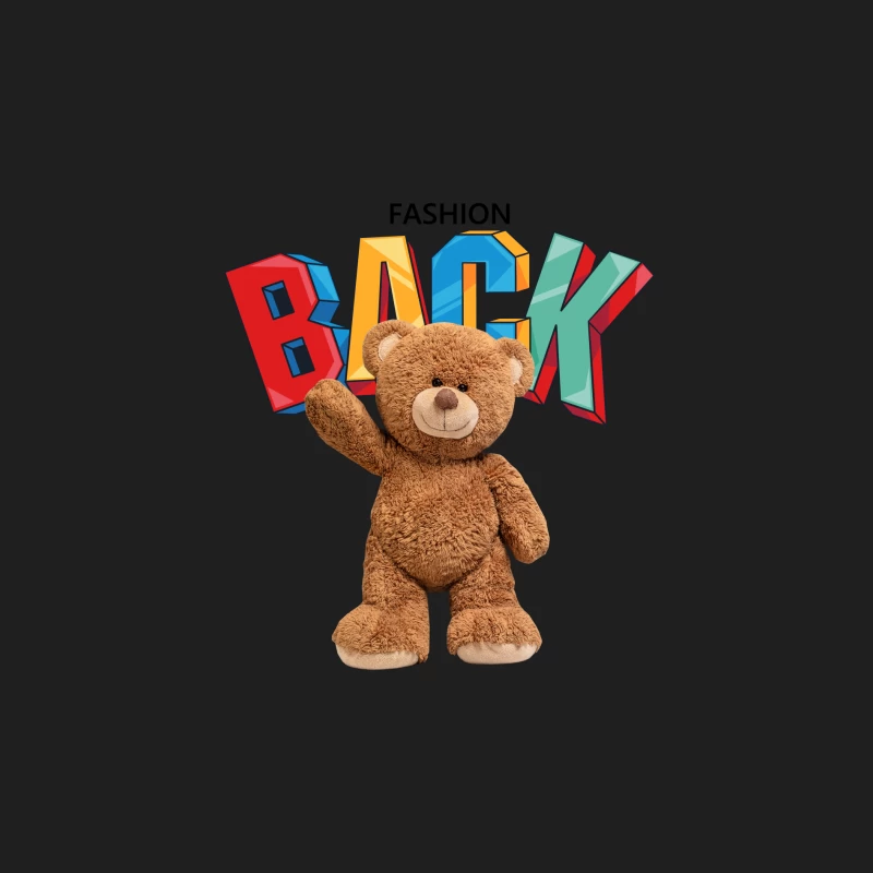 Teddybär mit bunter Schrift Herren Tanktops