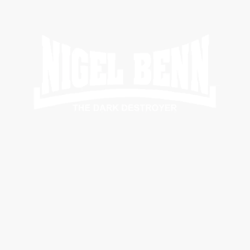 Nigel Benn The Dark Destroyer Cotton Tote Bag