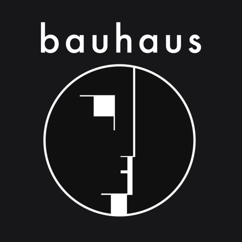 Iconic Bauhaus Minimalist Design Logo Female Pullover Hoodie