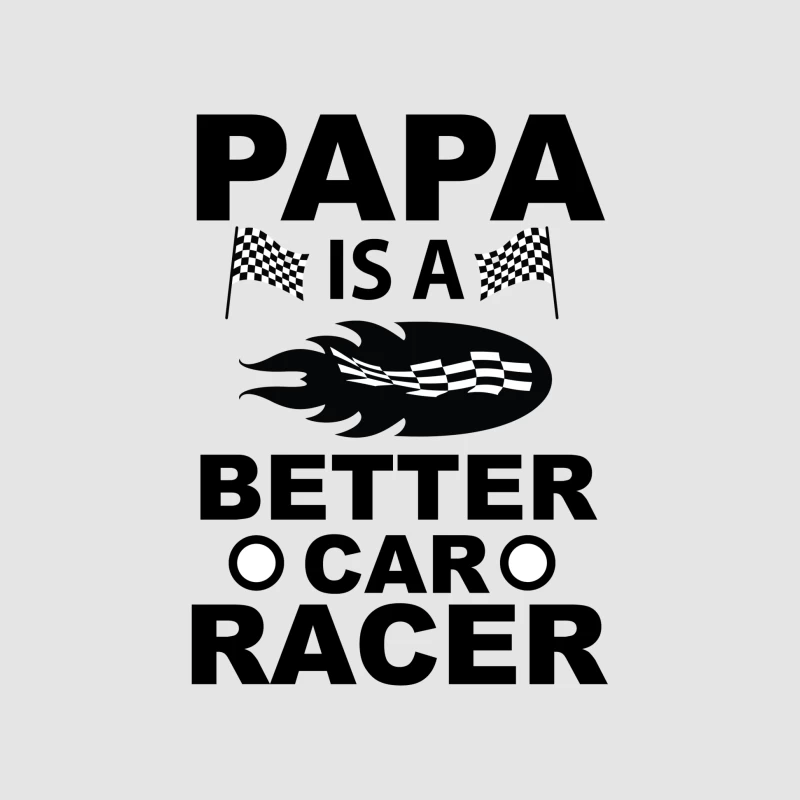 Papa est un meilleur pilote de course Homme Sweat à capuche