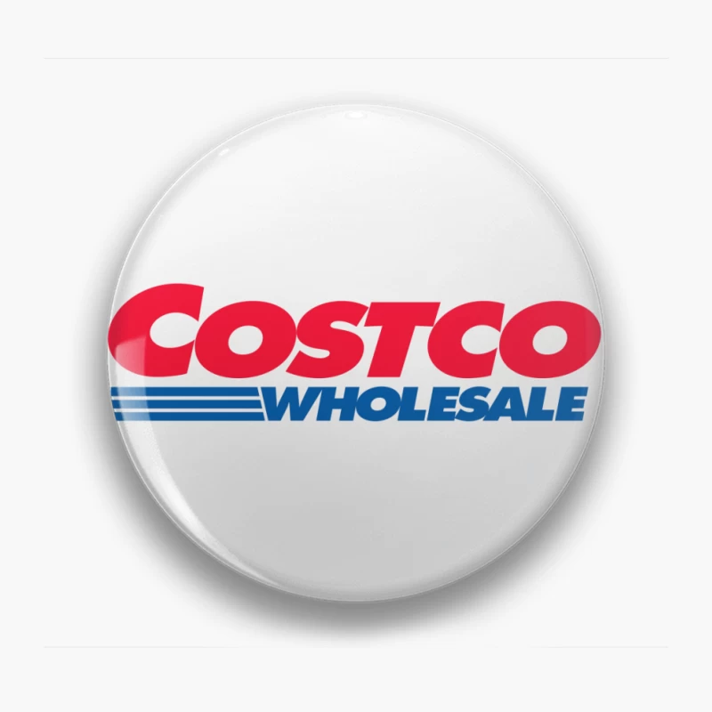 Costco Wholesale Corporation Logo Design Pin