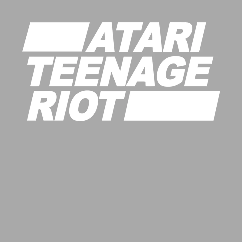 Atari Teenage Riot Male Pullover Hoodie